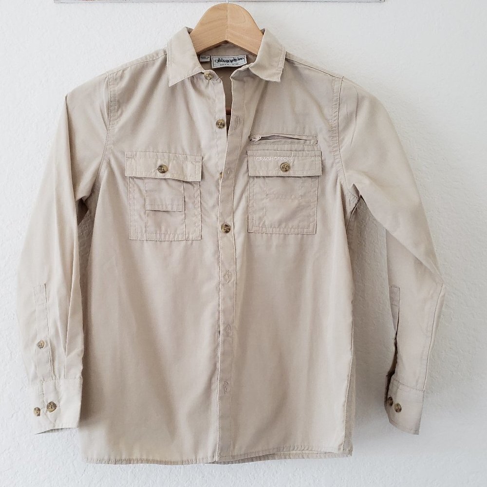 Craghoppers Solarshield Girls Button Down Shirt - Size M